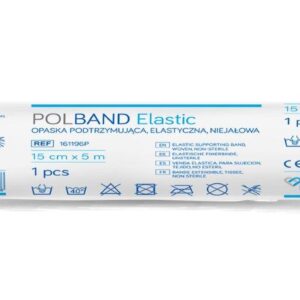Opaska elastyczna 5 m*15cm 1szt POLband Elastic